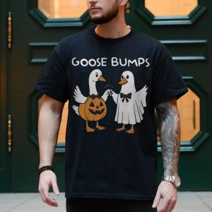 Goose Bumps Halloween T Shirt Funny Goose Costume Tee 4 1.jpg
