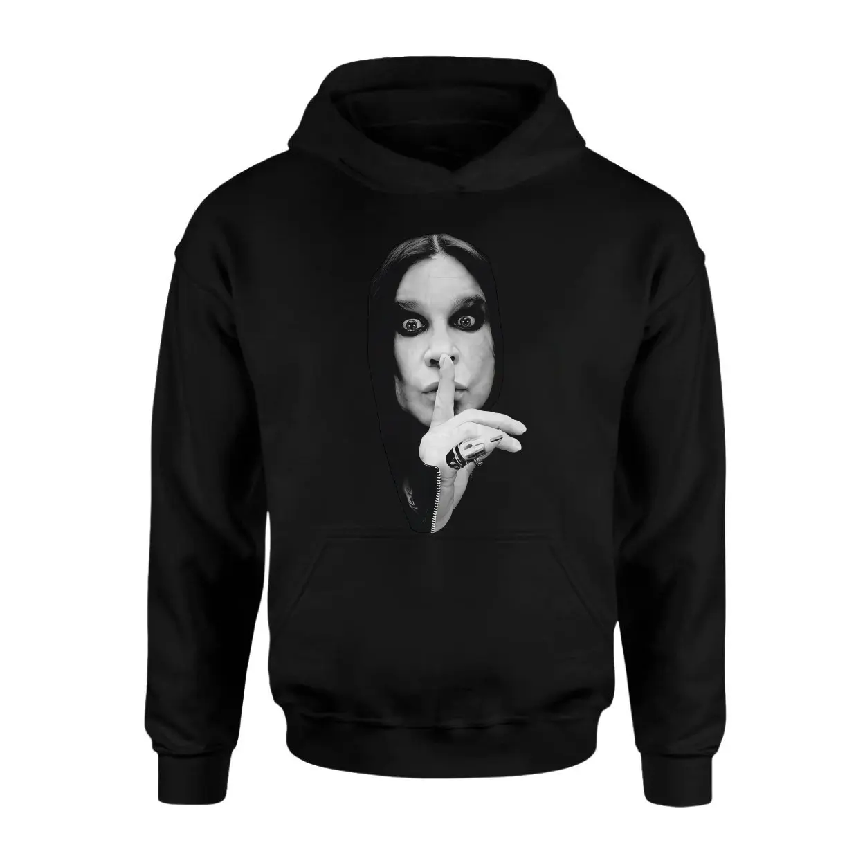 Goth Rock Silence Portrait T Shirt 2 1.jpg