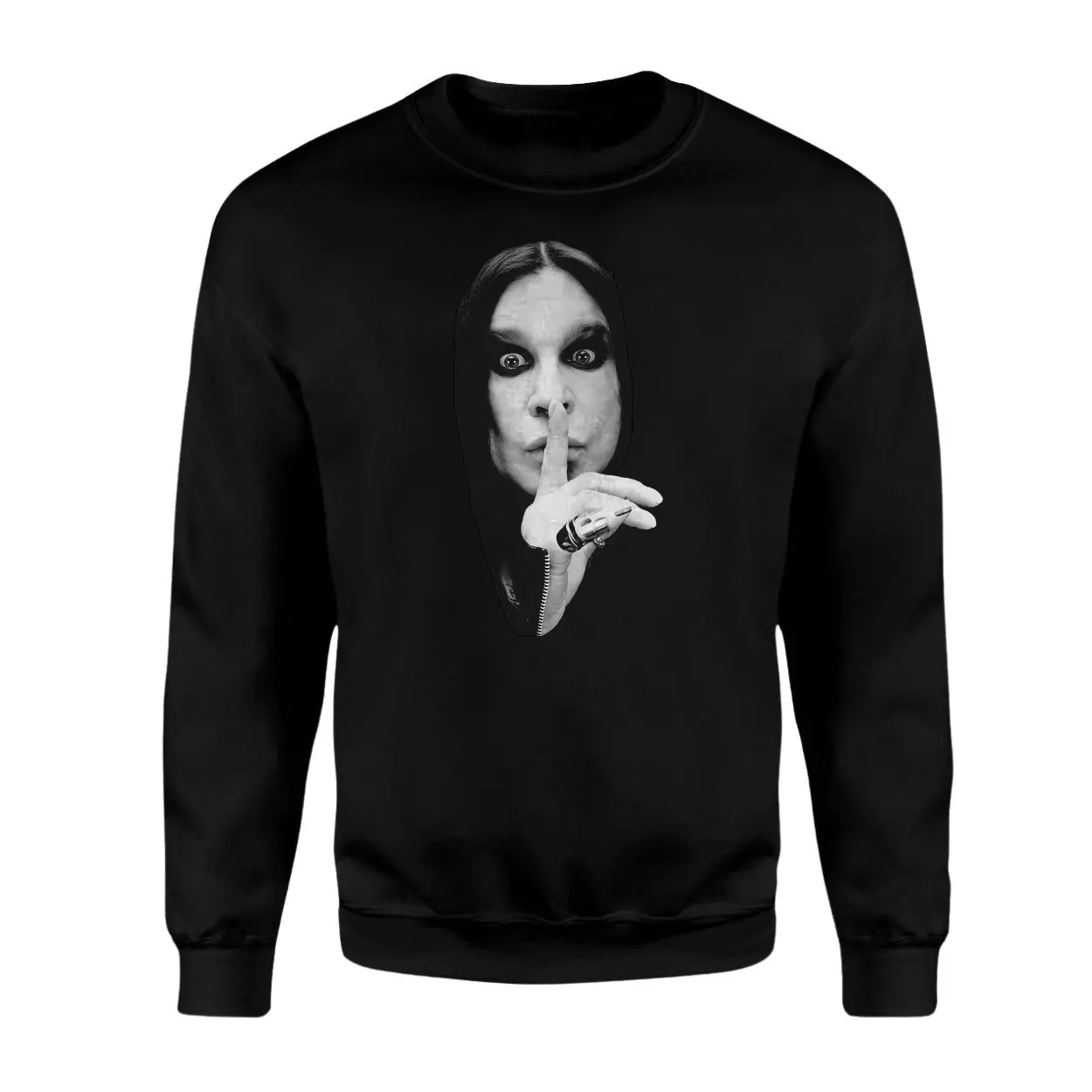 Goth Rock Silence Portrait T Shirt 3 1.jpg