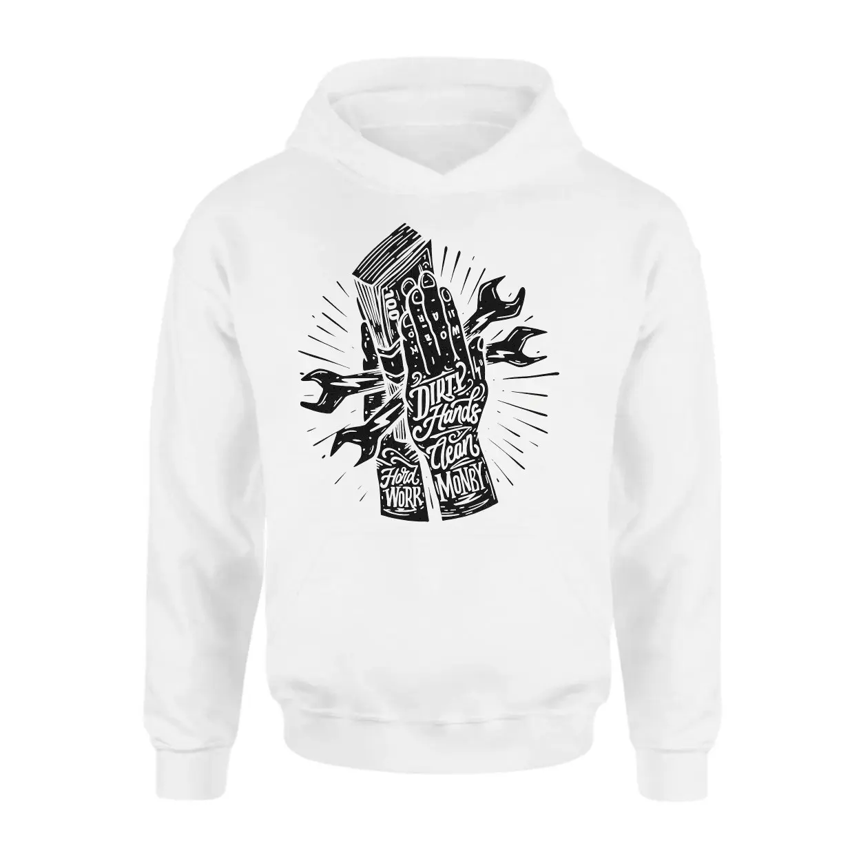 Hard Work Pays Off Mechanic Graphic T Shirt 2 1.jpg