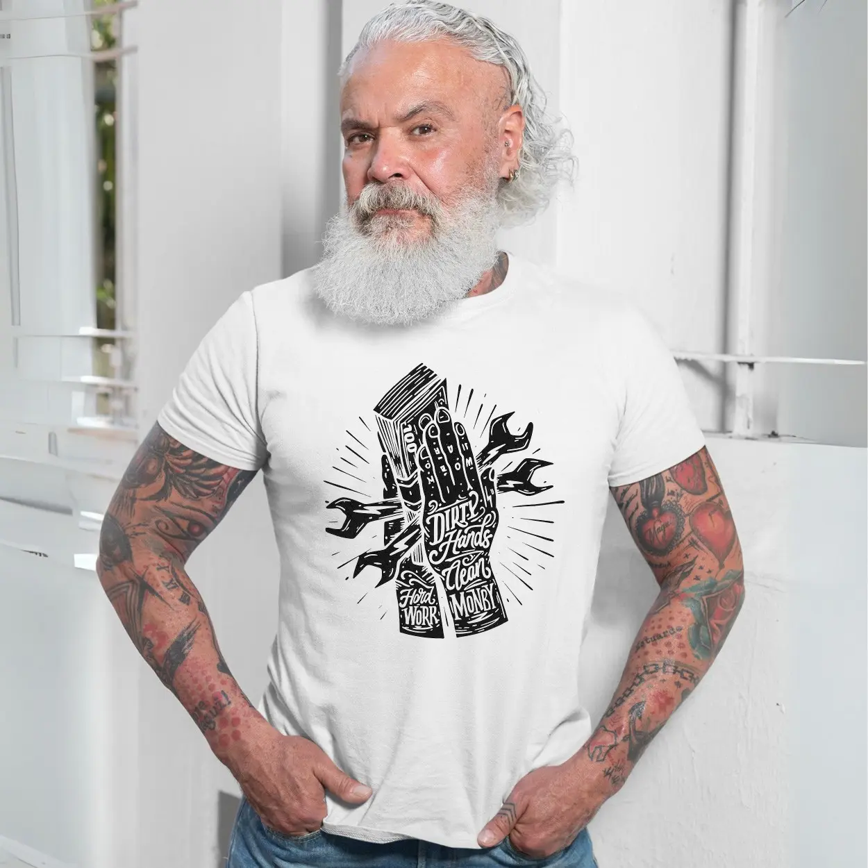 Hard Work Pays Off Mechanic Graphic T Shirt 7 1.jpg