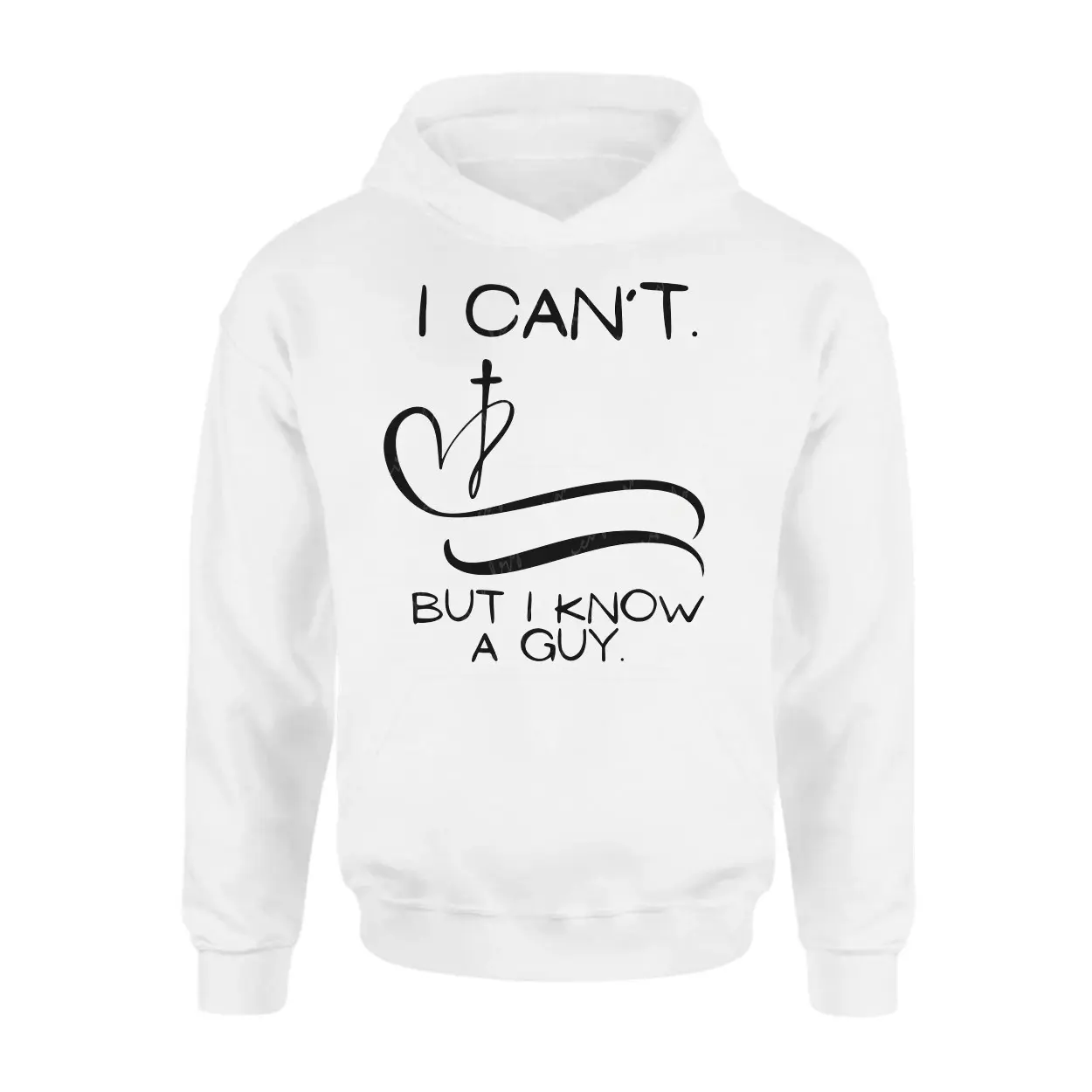 I Cant But I Know a Guy Christian Faith T Shirt 2 1.jpg
