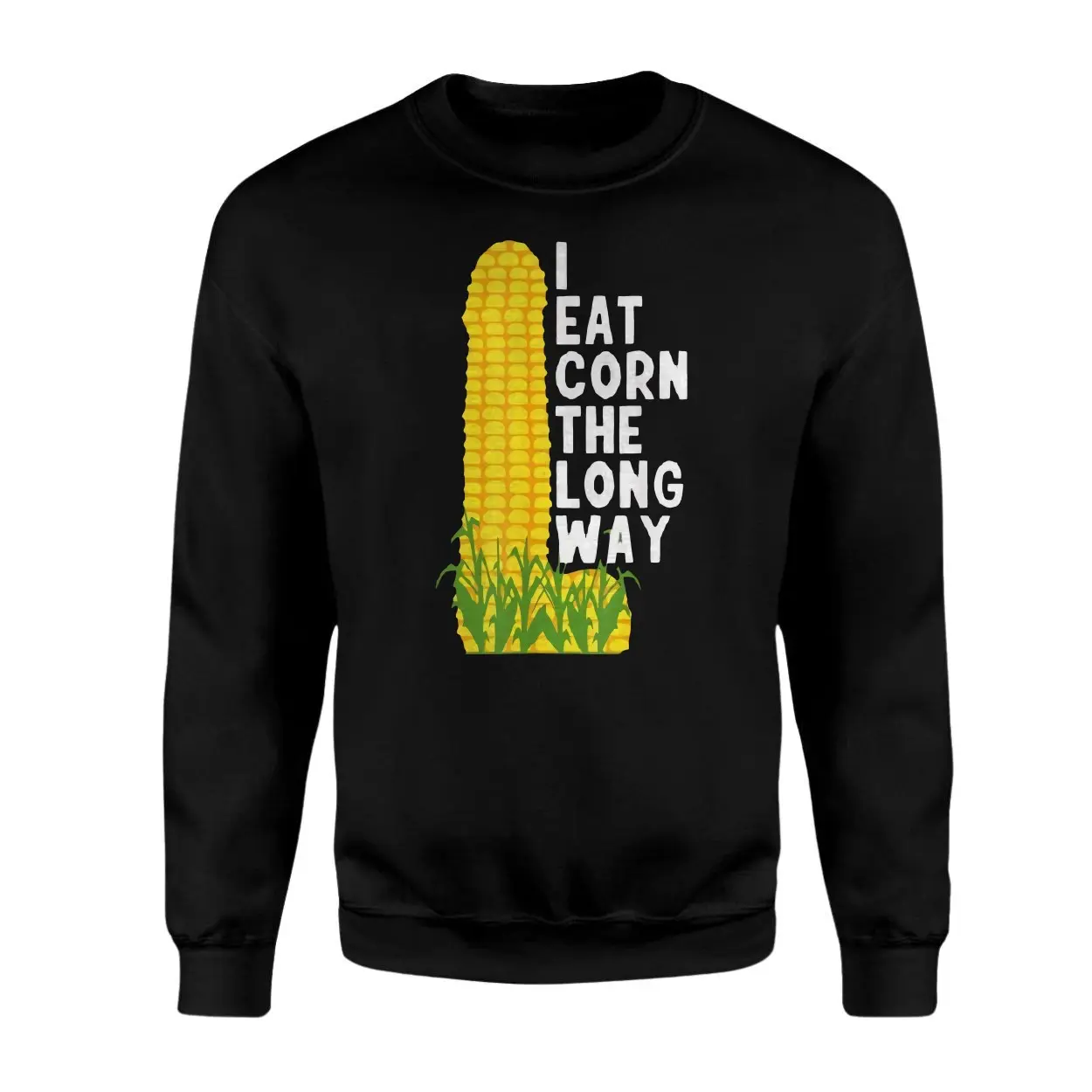 I Eat Corn the Long Way T Shirt Funny Corn Humor Tee 3 1.jpg
