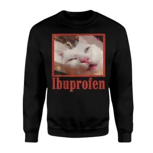 Ibuprofen Meme Cat Funny T-Shirt 9 Ibuprofen Meme Cat Funny T Shirt 3 1.jpg