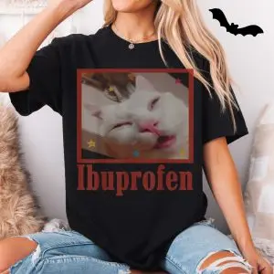 Ibuprofen Meme Cat Funny T-Shirt 11 Ibuprofen Meme Cat Funny T Shirt 5 1.jpg