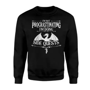 I’m Not Procrastinating I’m Doing Side Quests Dragon T-Shirt 9 Im Not Procrastinating Im Doing Side Quests Dragon T Shirt 3 1.jpg