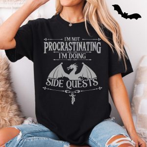 Im Not Procrastinating Im Doing Side Quests Dragon T Shirt 5 1.jpg