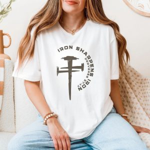 Iron Sharpens Iron Cross Nails Christian Graphic T Shirt 5 1.jpg