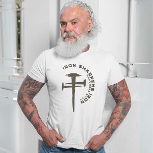 Iron Sharpens Iron Cross Nails Christian Graphic T Shirt 7 1.jpg