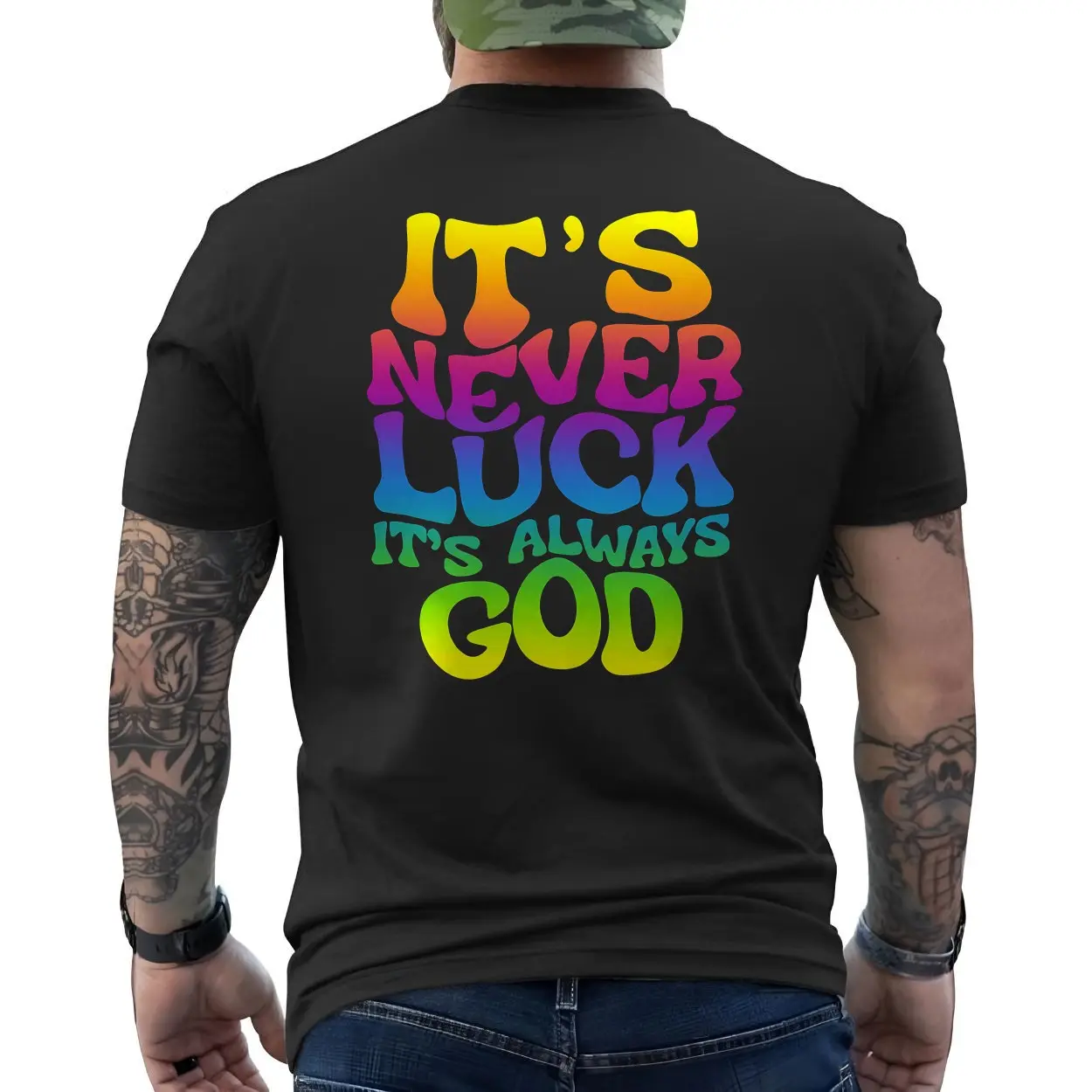 Its Never Luck Its Always God Christian T Shirt 6 1.jpg