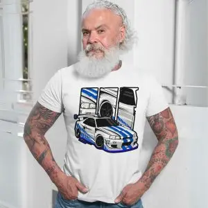 JDM Nissan Skyline GTR R34 Blue Stripes Racing Car T-Shirt 13 JDM Nissan Skyline GTR R34 Blue Stripes Racing Car T Shirt 7 1.jpg
