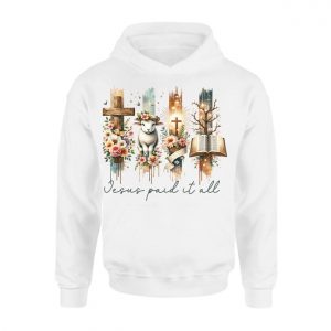 Jesus Paid It All Christian Cross Lamb Bible Verse T Shirt 2 1.jpg