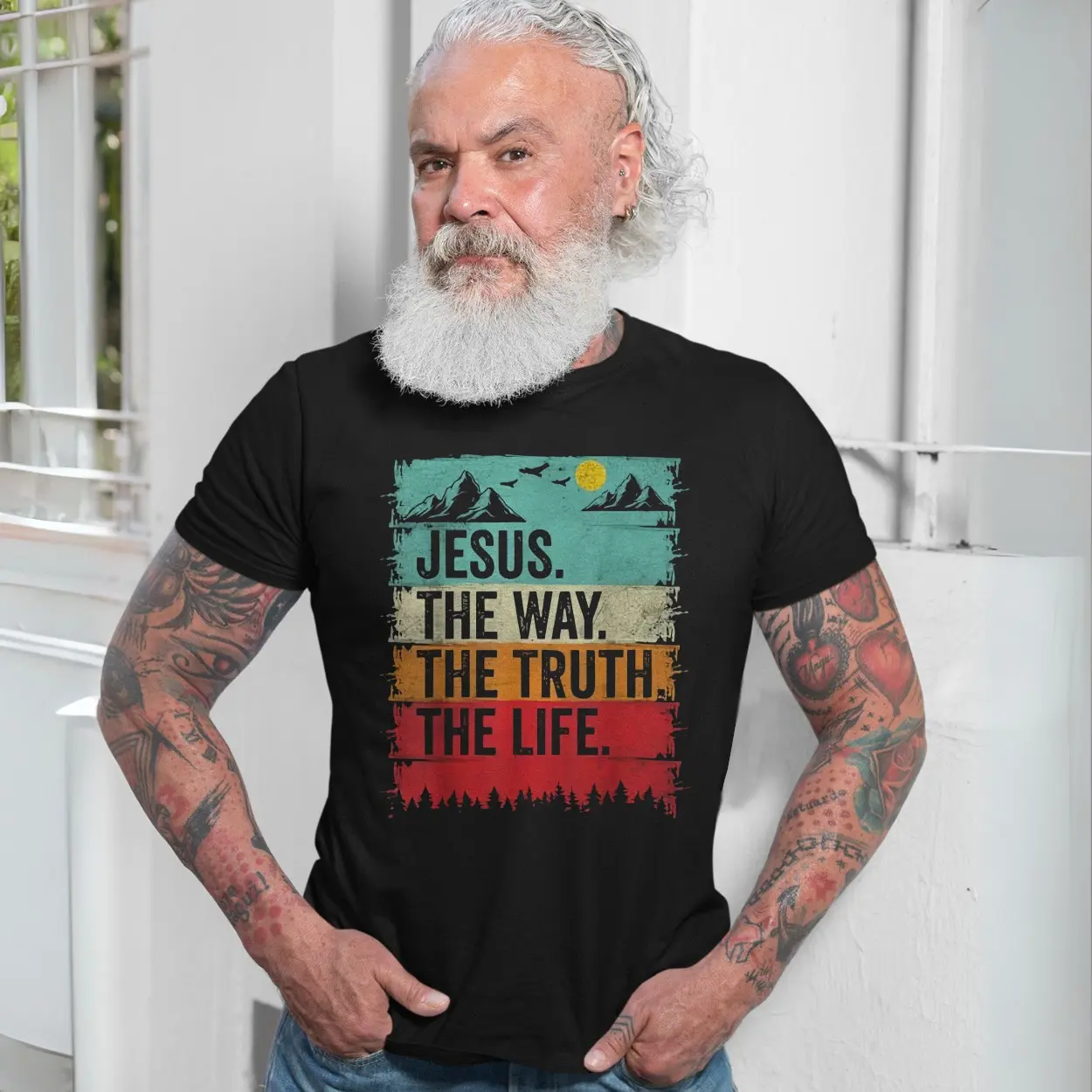Jesus The Way The Truth The Life Christian T-Shirt 7 Jesus The Way The Truth The Life Christian T Shirt 7 1.jpg