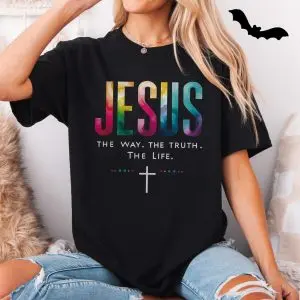 Jesus The Way The Truth The Life Christian T-shirt 11 Jesus The Way The Truth The Life Christian T shirt 5 2 1.jpg