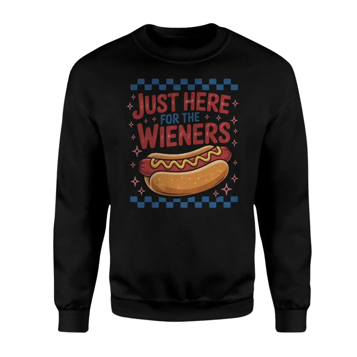 Just Here for the Wieners Hot Dog Funny T Shirt 3 1.jpg