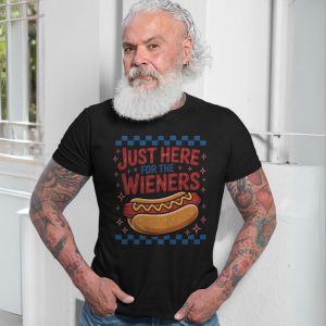 Just Here for the Wieners Hot Dog Funny T Shirt 7 1.jpg