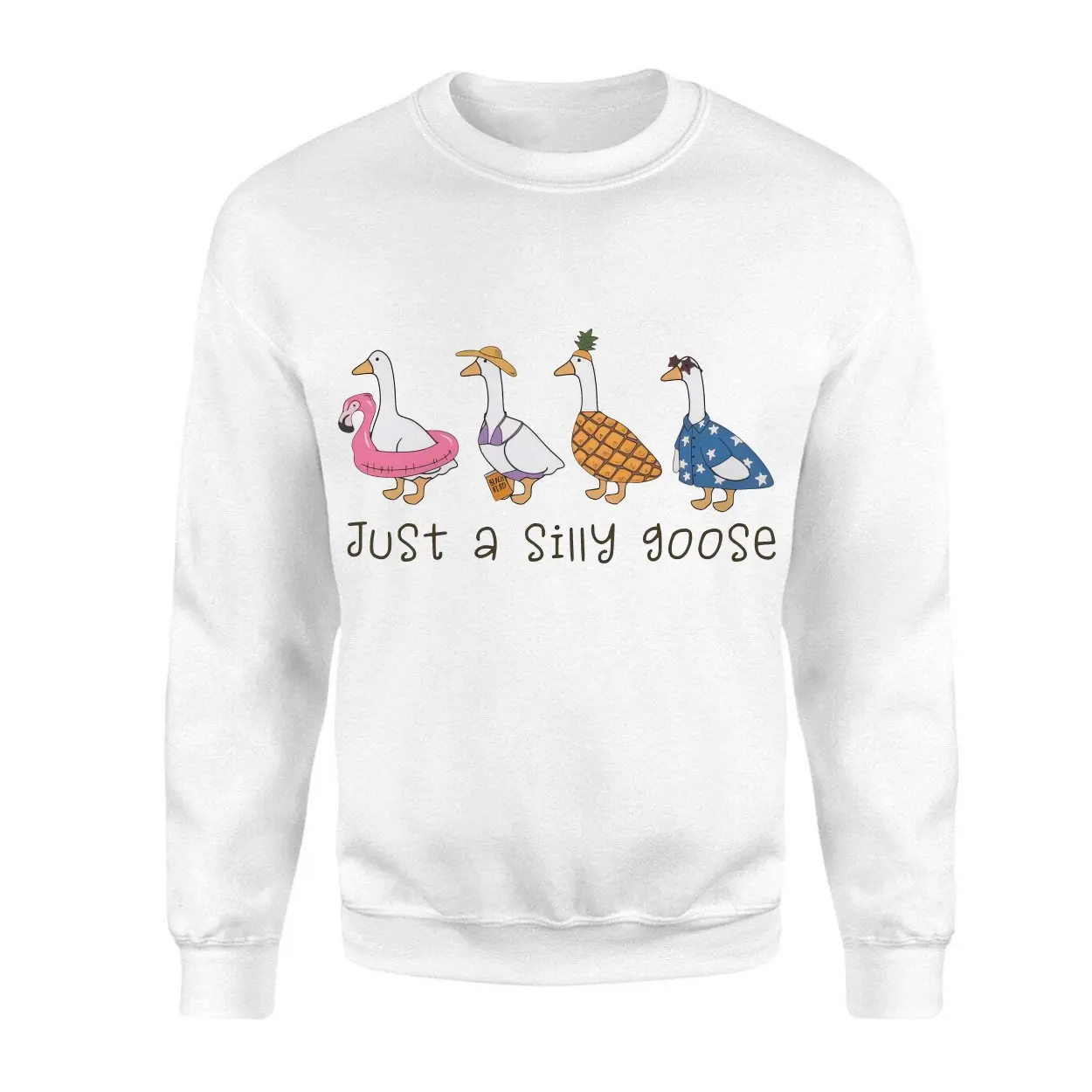 Just a Silly Goose Funny Animal Graphic T-Shirt 3 Just2Ba2BSilly2BGoose2BFunny2BAnimal2BGraphic2BT Shirt2B3 xblss 1.jpg