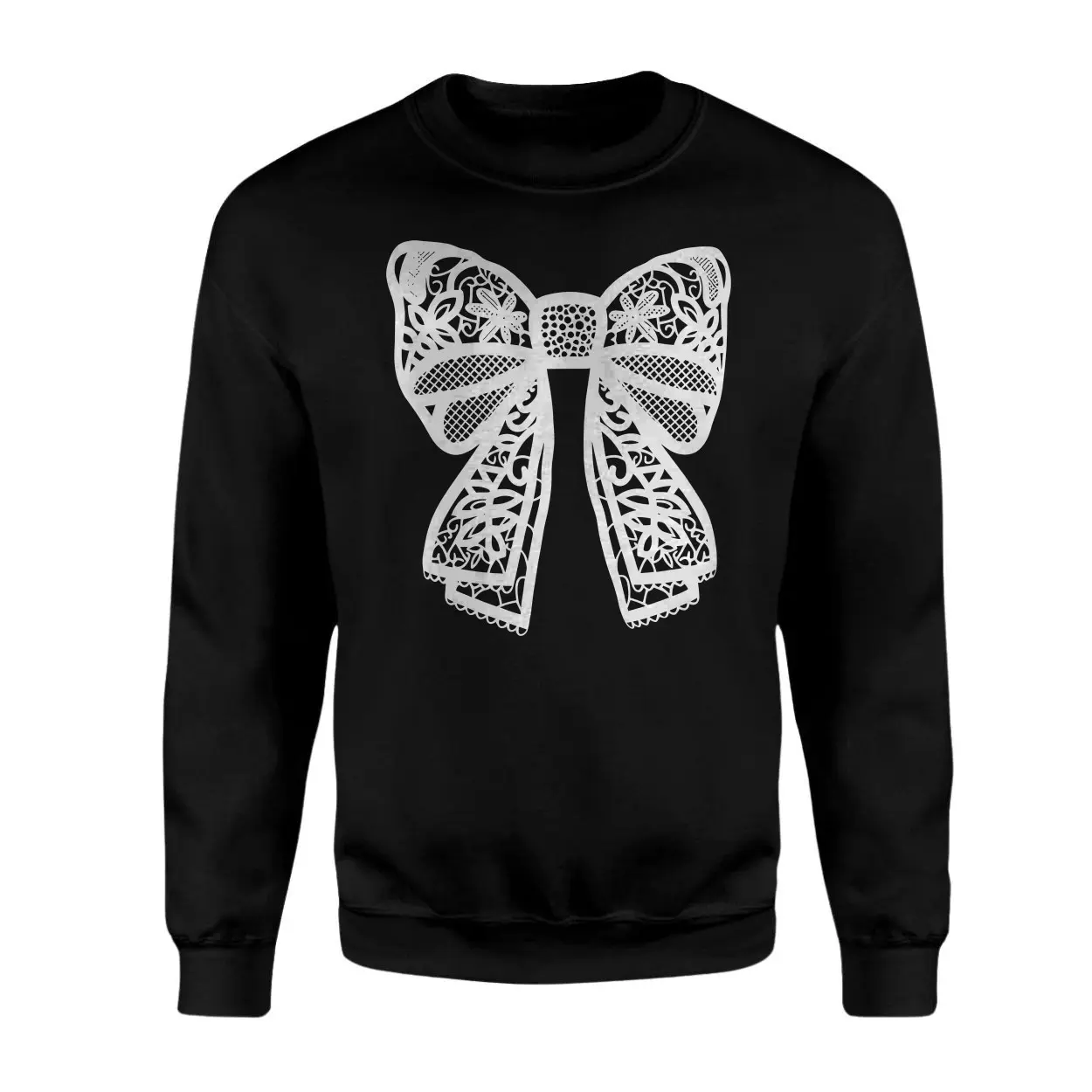 Lace Bow Floral Pattern Aesthetic T Shirt 3 1.jpg