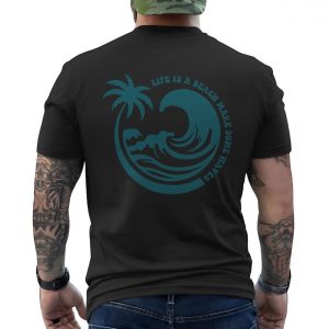 Life Is a Beach Ocean Wave Palm Tree Graphic T Shirt 6 1.jpg