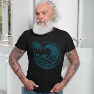 Life Is a Beach Ocean Wave Palm Tree Graphic T Shirt 7 1.jpg