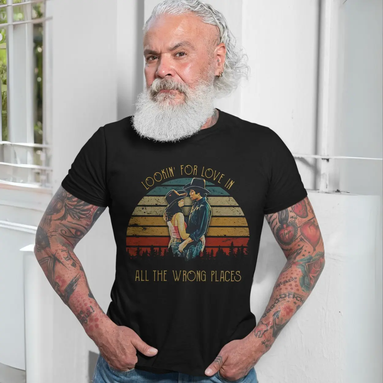 Lookin’ for Love in All the Wrong Places Retro T-Shirt 7 Lookin for Love in All the Wrong Places Retro T Shirt 7 1.jpg