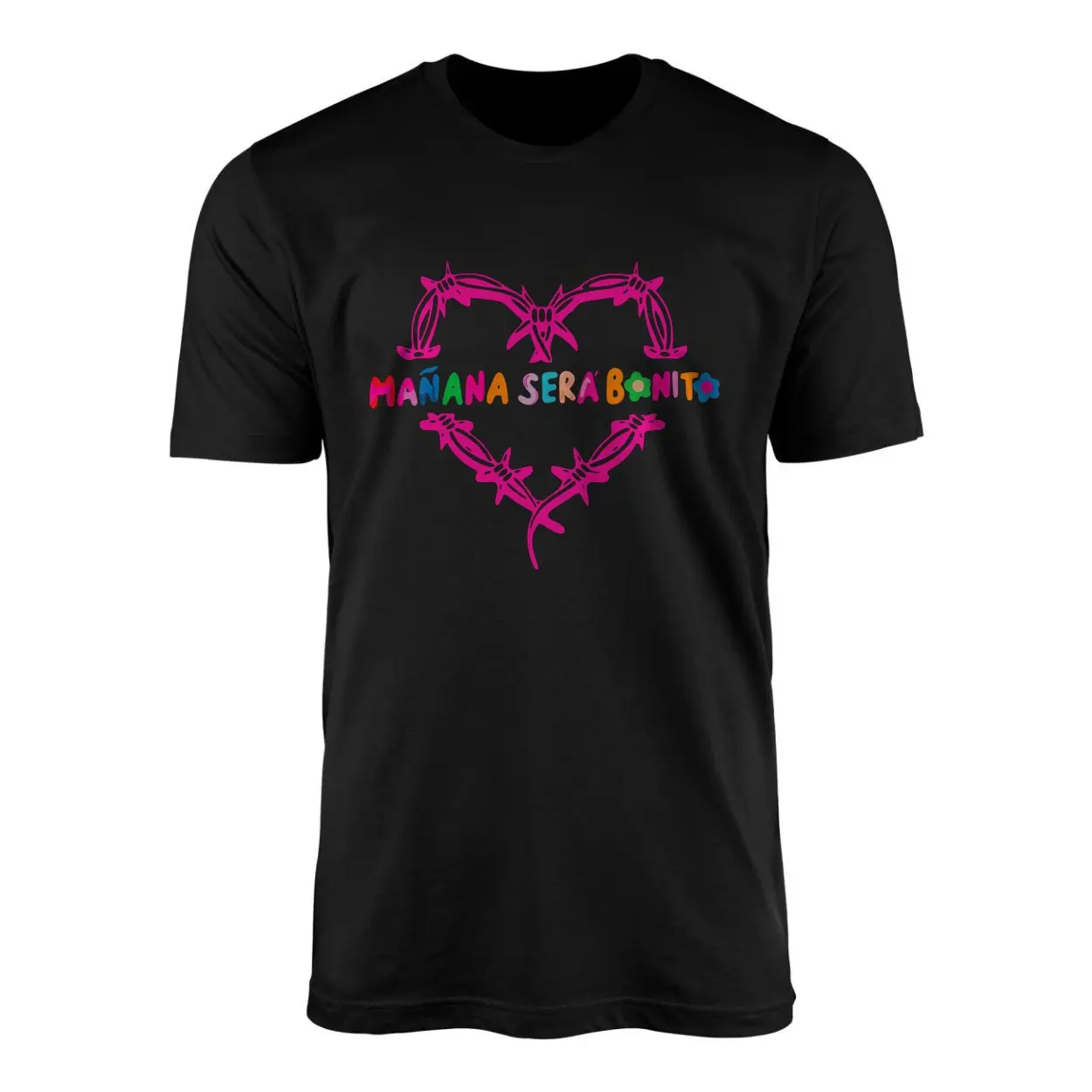 Mañana Será Bonito Heart Barbed Wire Graphic T-Shirt 1 Manana Sera Bonito Heart Barbed Wire Graphic T Shirt 1 1.jpg