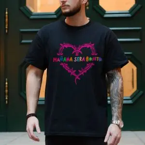 Mañana Será Bonito Heart Barbed Wire Graphic T-Shirt 10 Manana Sera Bonito Heart Barbed Wire Graphic T Shirt 4 1.jpg