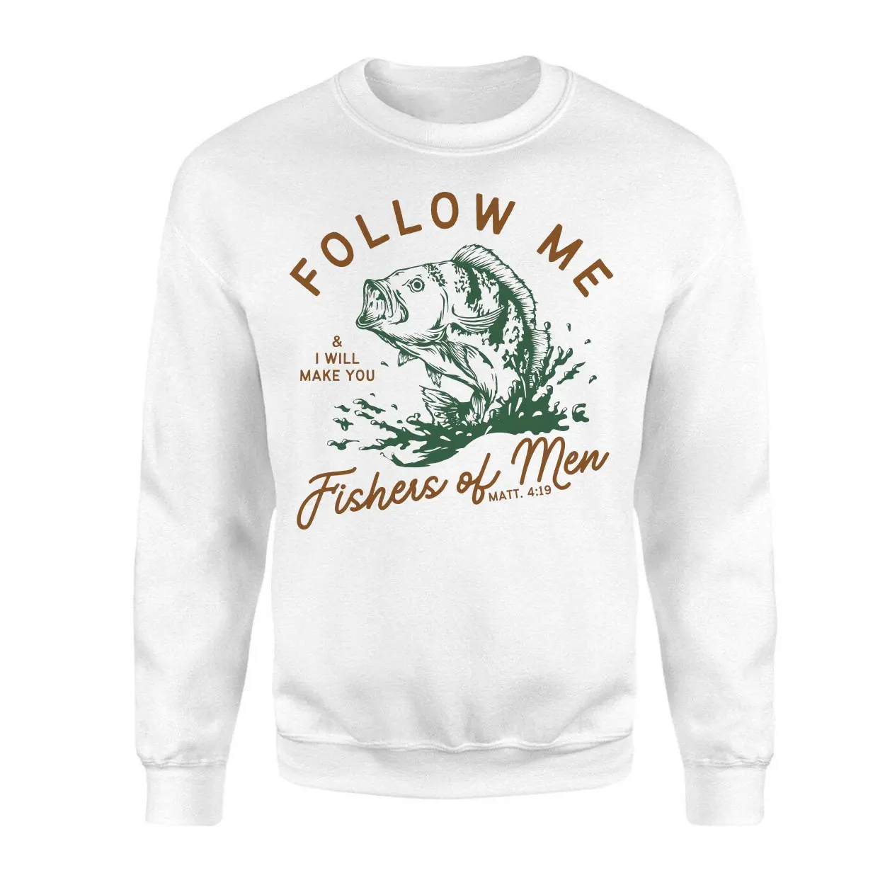 Matthew 4 19 Fishers of Men Christian Bible Verse T Shirt 3 1.jpg