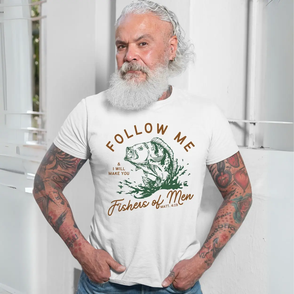 Matthew 4 19 Fishers of Men Christian Bible Verse T Shirt 7 1.jpg