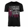 Messy Buns and Loaded Guns Raising Wolves T-Shirt 14 Messy Buns and Loaded Guns Raising Wolves T Shirt 1 1.jpg