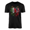 Mexico USA Flag Rose Friendship T Shirt 1 1.jpg