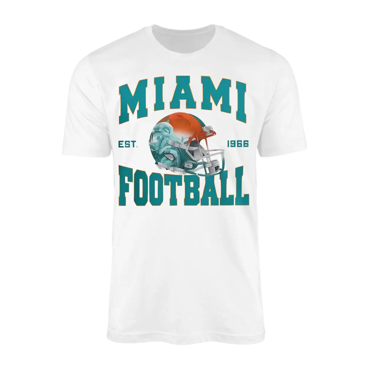 Miami Football Helmet Sports T Shirt 1 1.jpg