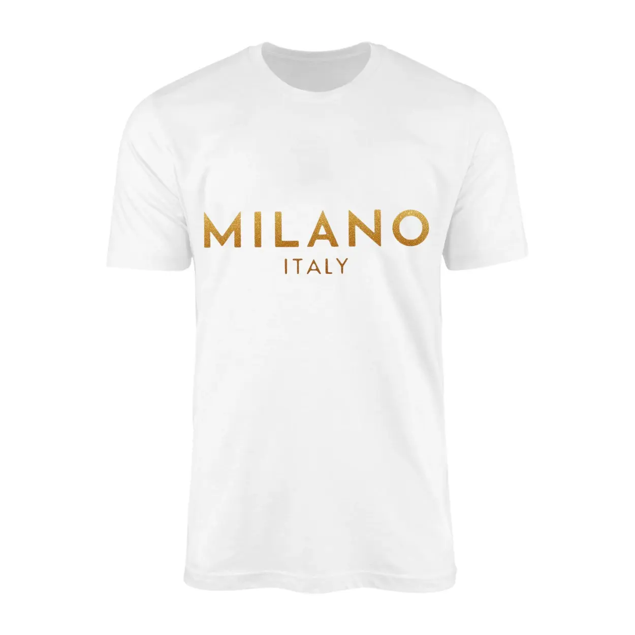 Milano Italy Gold Glitter Text T Shirt 1 1.jpg