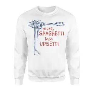 More Spaghetti Less Upsetti Funny Food T-Shirt 9 More Spaghetti Less Upsetti Funny Food T Shirt 3 1.jpg