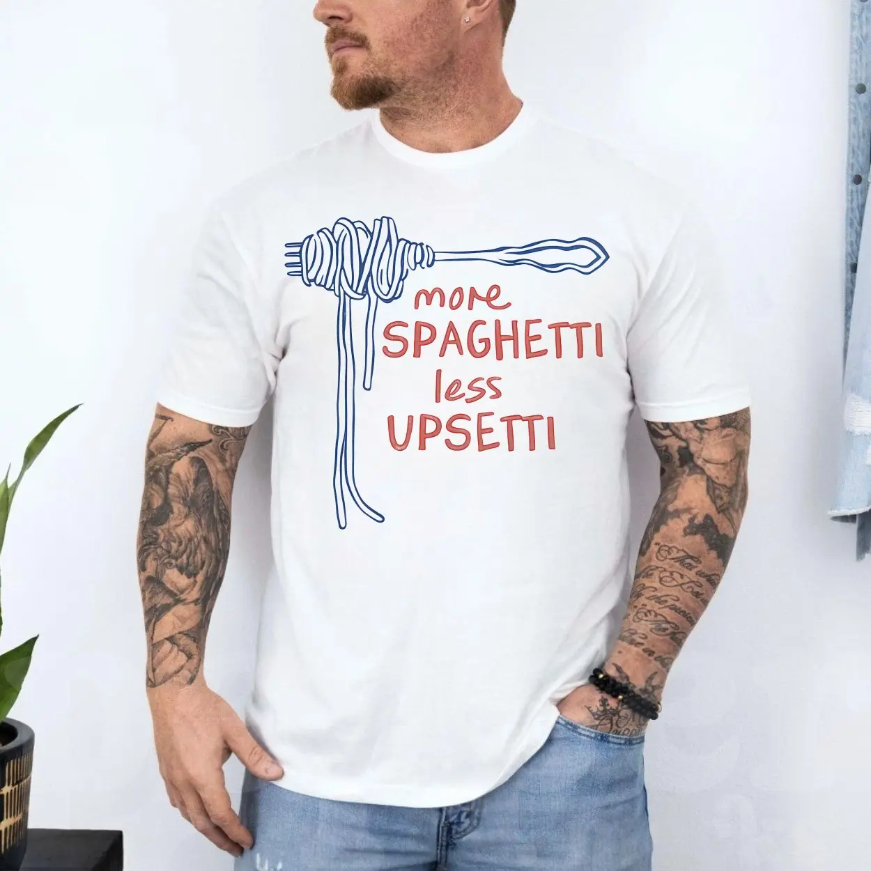 More Spaghetti Less Upsetti Funny Food T Shirt 4 1.jpg