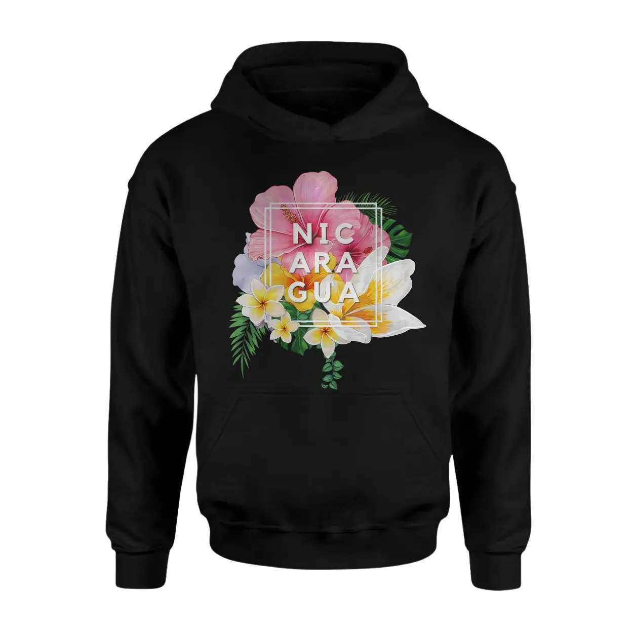 Nicaragua Tropical Flowers Travel T Shirt 2 1.jpg