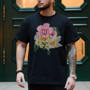 Nicaragua Tropical Flowers Travel T Shirt 4 1.jpg