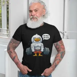 No Pain No Gain Funny Gym Duck Lifting Weights T-Shirt 13 No Pain No Gain Funny Gym Duck Lifting Weights T Shirt 7 1.jpg