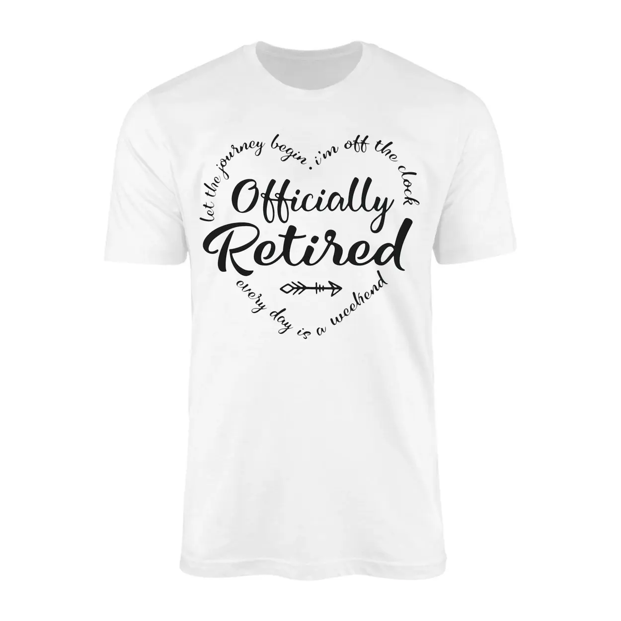 Officially Retired Every Day Is a Weekend T Shirt 1 1.jpg