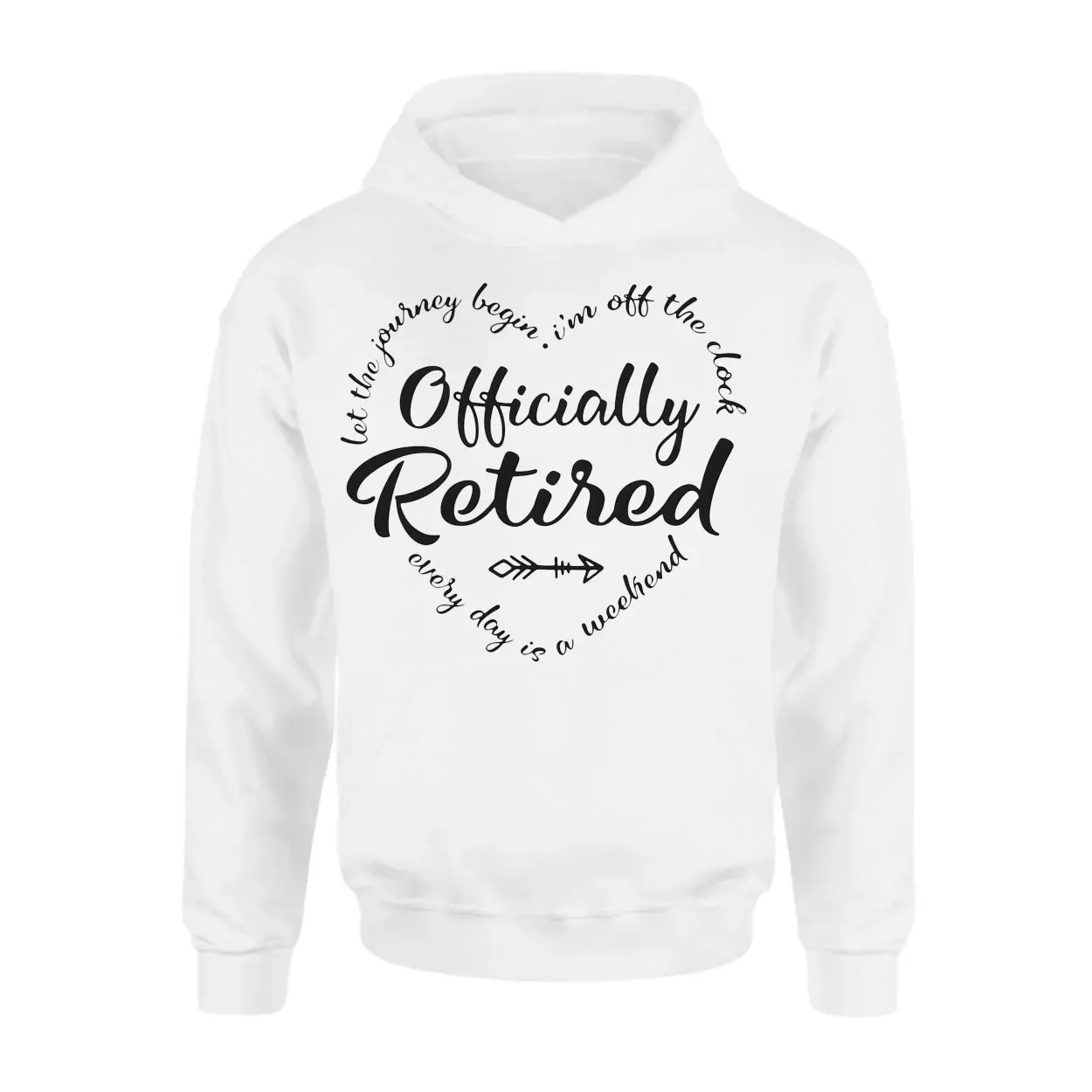 Officially Retired Every Day Is a Weekend T Shirt 2 1.jpg