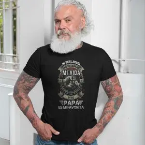 Papa Es Mi Favorita Spanish Father's Day T-Shirt 13 Papa Es Mi Favorita Spanish Fathers Day T Shirt 7 1.jpg