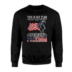 Patriotic American Flag Freedom Soldier T Shirt 3 1.jpg