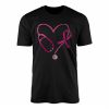 Pink Ribbon Stethoscope Heart Breast Cancer Awareness T Shirt 1 1.jpg