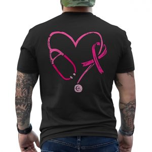 Pink Ribbon Stethoscope Heart Breast Cancer Awareness T Shirt 6 1.jpg