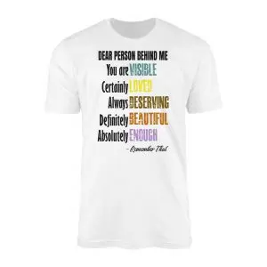 Positive Affirmation You Matter Inspirational T-Shirt