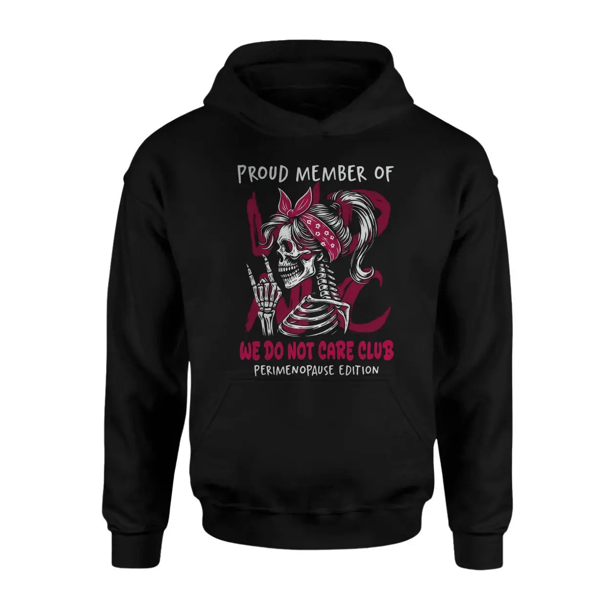 Proud Member We Do Not Care Club Skeleton T Shirt 2 1.jpg