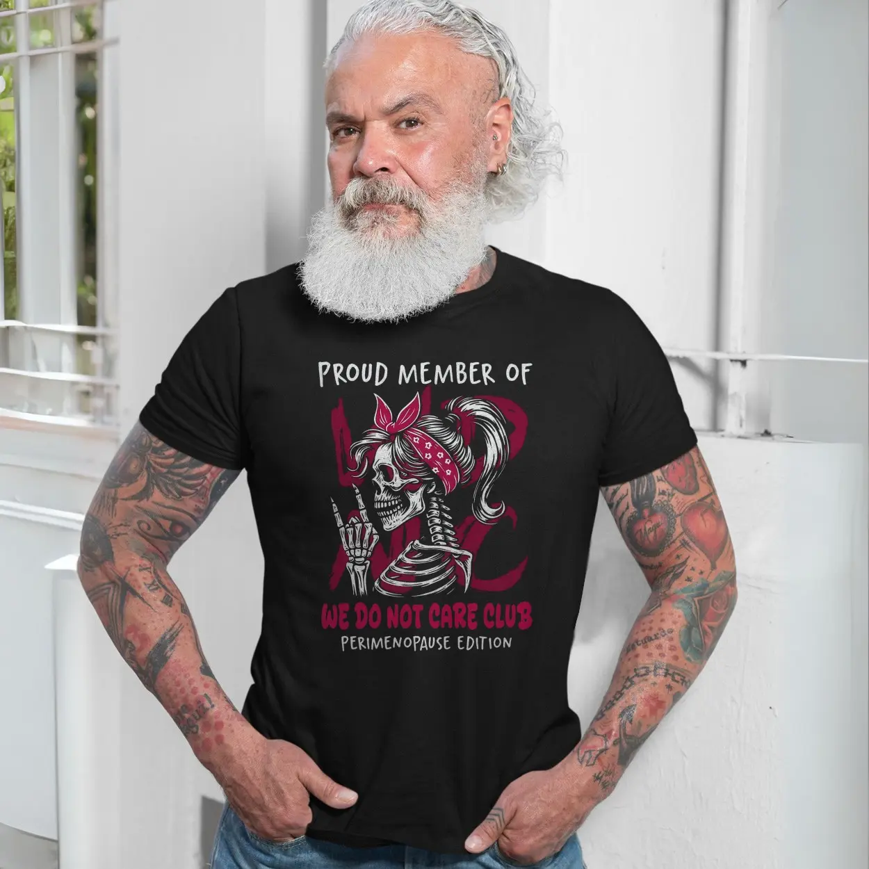 Proud Member We Do Not Care Club Skeleton T Shirt 7 1.jpg