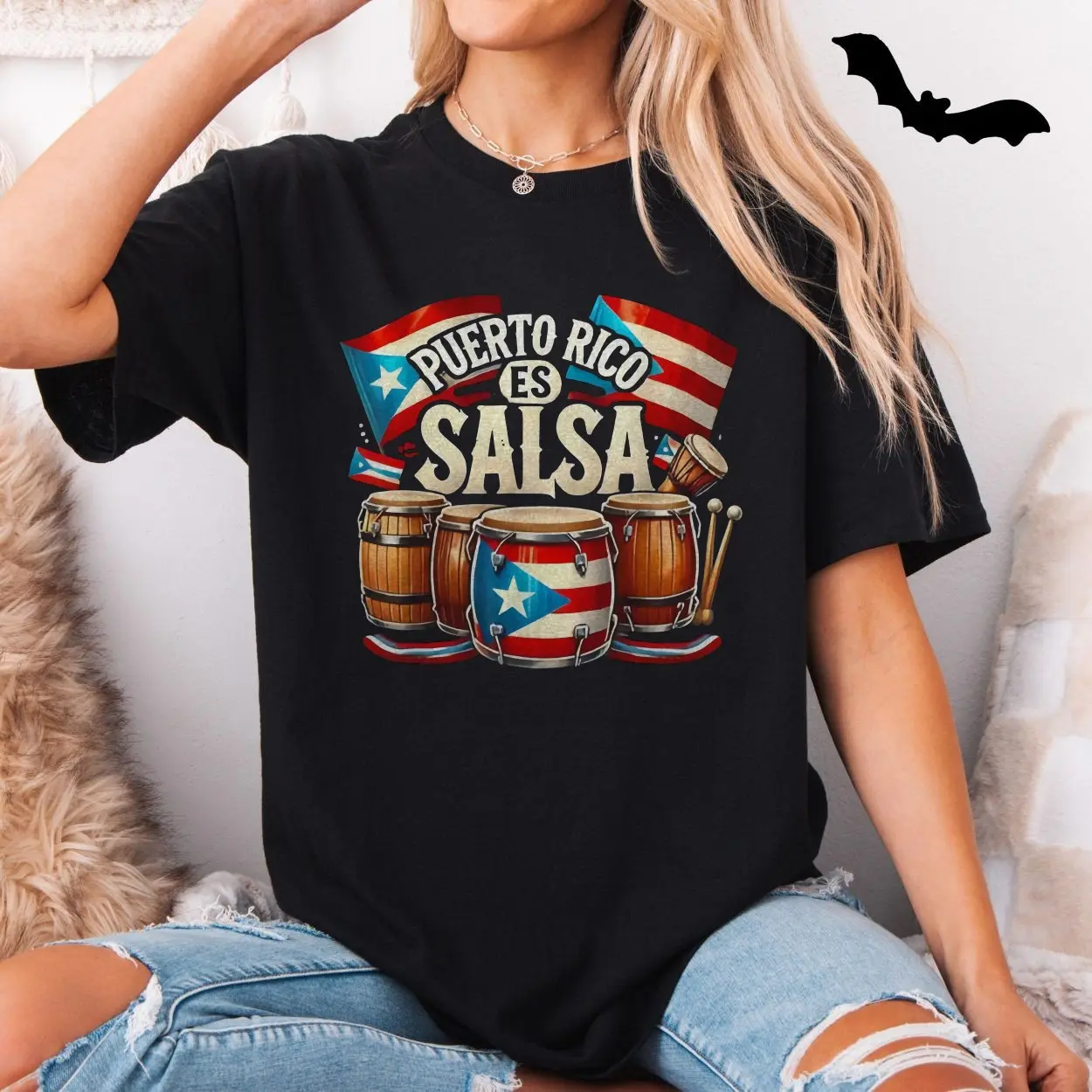 Puerto Rico Es Salsa Music T Shirt 5 1.jpg