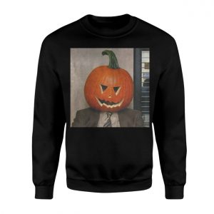 Pumpkin Head Halloween Office Meme T Shirt 3 1.jpg