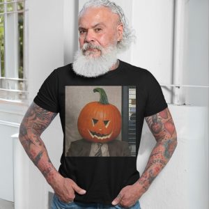 Pumpkin Head Halloween Office Meme T Shirt 7 1.jpg